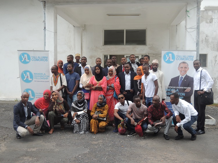 image « Mandela Washington Fellowship et le Yali Régional  2017 » Six Comoriens partent à Washington et en Afrique du Sud